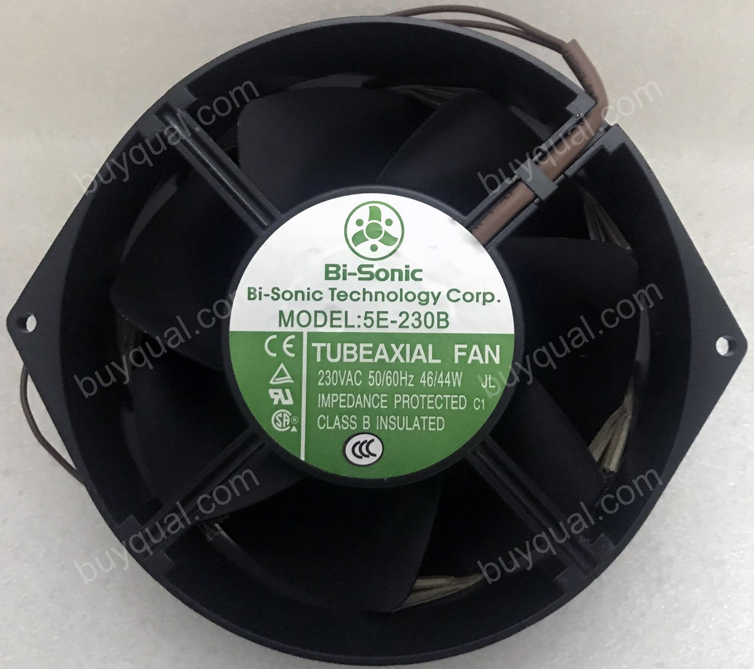 Bi-Sonic 5E-230B 230V 46/44W 2wires Cooling Fan - Original New Bi-Sonic 5E-230B 230V 46/44W 2wires Cooling Fan - Original New